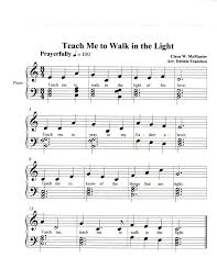 Teach Me To Walk In The Light Lds Music Lets Play Music