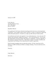 sample cover letter for teacher assistant with no sample 
