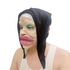 halloween funny ugly face mask large