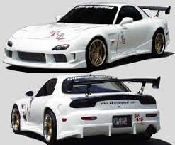 chargesd aero wide body kit type 1 frp for rx 7 fd3s mazda rx 7 fd3s 1993 2002 cs710fkw