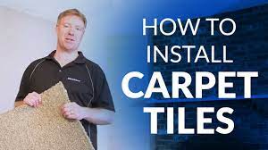 how to install carpet tiles you