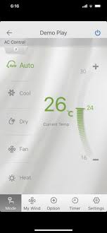smart air conditioner on the app