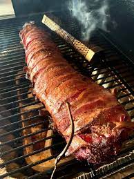 smoked beef tenderloin bacon wrapped