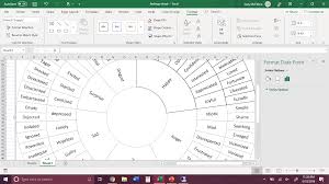 Excel 365 Resize Donut Hole On Sunburst Chart Excel