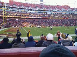 fedex field section 126 home of