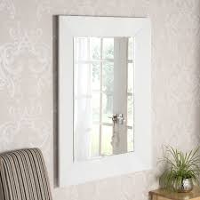 Frameless Bevelled Art Deco Mirror