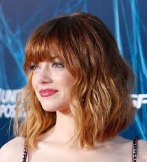 Brunettes can get in on the colored ombré bandwagon just as well as blondes can! Emma Stone Debuts A Surprising New Hair Color Self