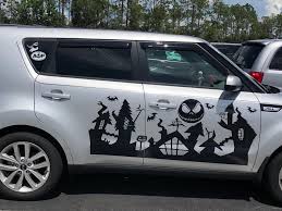 Kia souls dressed with iconic designer's signature fashion patterns. Spotted This Nightmare Before Christmas Kia Soul In The Epcot Parking Lot Waltdisneyworld