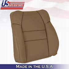 Perforated Leather Seat Cover Tan