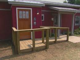 Build A Wheelchair Ramp And Landing