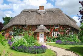classic english country cottage garden
