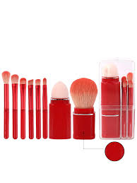 compact powder blush brush kit