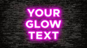 neon font generator text effects