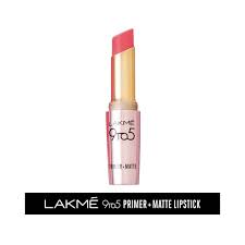 lakme 9 to 5 primer matte lip color