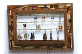 designer jewelry organizer wall mount