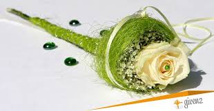 Fiore di organza fai da te: Bouquet Sposa Particolari E Senza Fiori Stupisci I Tuoi Invitati
