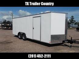used cargo enclosed trailers