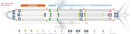 Seat Map Airbus A330 300 Air Canada Best Seats In Plane