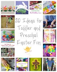for toddler and pre easter fun