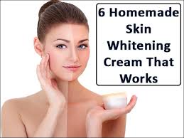 6 homemade skin whitening creams that