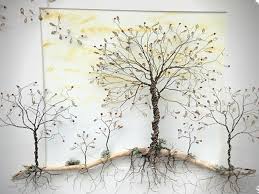 Wire Trees The Stone Art Gallery
