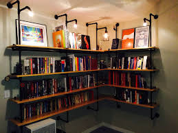 Lighted Pipe Supported Shelves 10 Steps With Pictures