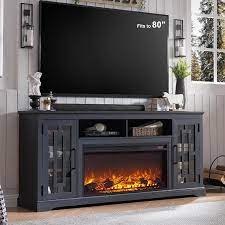T4tream 70 Fireplace Tv Stand For 75