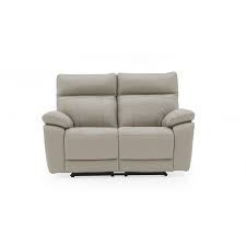 tomasso leather 2 seater sofa electric