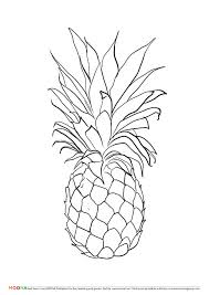 Pineapple is the fruit of the plant of the same name belonging to the bromeliaceae family. Free Printable Coloring Pages For Toddlers And Preschoolers Pineapple Click Through To Cute766