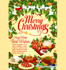 From apps to desserts, we've got christmas dinner covered. Christmas Dinner Party Posters Vector Images Over 2 100