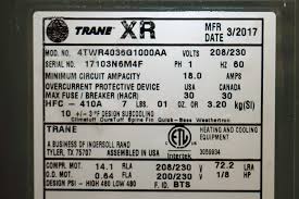 Compressor is not wired to control properly. Air Conditioner Date Codes