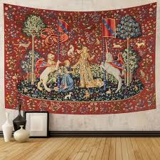 Tapestry Wall Hanging Unicorn Tapestry