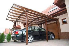 home car parking wooden shed in delhi