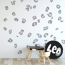 Leopard Print Wall Decals Removable