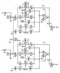 Tone control mono passive layout pcb untuk audio. 5 Bass Mid Treble Tone Control Circuits Projects Using Ne5532 4558 Lf353 Electronic Circuit Projects Electronics Circuit Circuit Projects