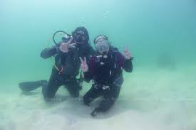 diving with diities