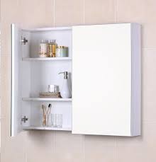 White Bathroom Mirror Cabinet