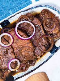 pork bistek filipino pork steak