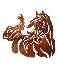 Windy Horse Metal Artwork Western