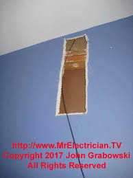 wire pulling in walls ceilings