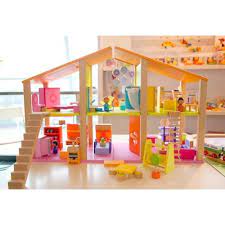 sevi large doll house with furniture