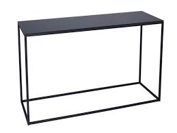 kensal console table black gl