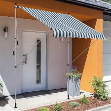 White Retractable Awning