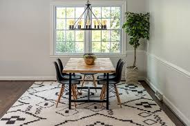 2 | know your rug size options. Simple Rules For Dining Room Rugs Floorspace