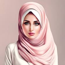 hijab fashion women arabic nice makeup