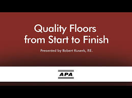 quality floors from start to finish