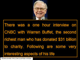 Warren Buffett Quotes Warren Buffet Portfolio Indian Stock