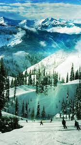 Ski-Slope-Paradise-Winter-Landscape ...