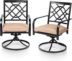 william outdoor swivel patio chairs set