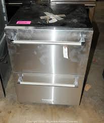 double refrigerator drawer unit